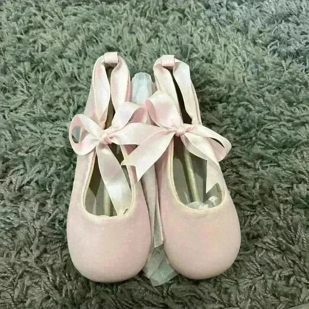 Designer’s Touch Sabrina Ballet Leather Flats (Size 12 girls)